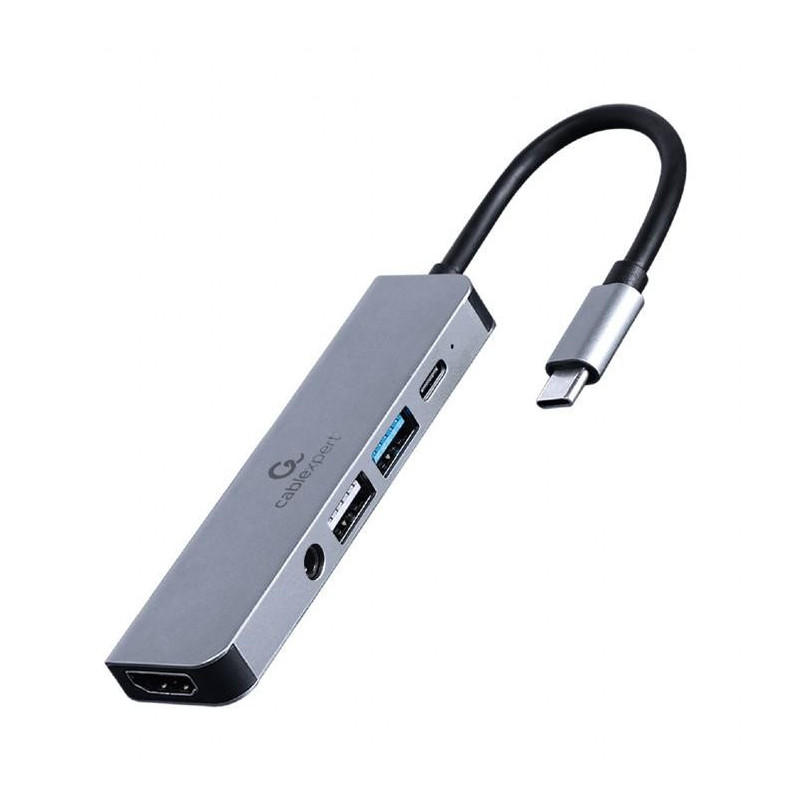 I / O ADAPTER USB-C TO HDMI / USB3 / 5IN1 A-CM-COMBO5-02 GEMBIRD