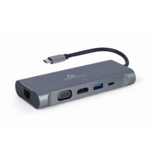 I / O ADAPTER USB-C TO HDMI / USB3 / 7IN1 A-CM-COMBO7-01 GEMBIRD