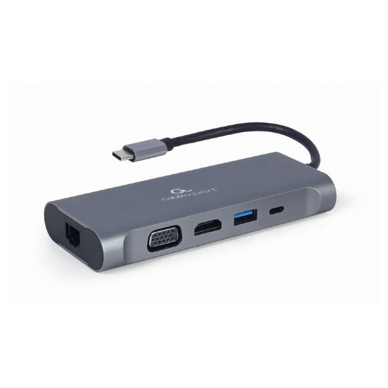 I / O ADAPTER USB-C TO HDMI / USB3 / 7IN1 A-CM-COMBO7-01 GEMBIRD