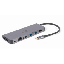 I / O ADAPTER USB-C TO HDMI / USB3 / 5IN1 A-CM-COMBO5-05 GEMBIRD