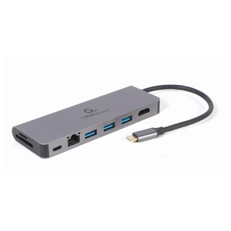 I / O ADAPTER USB-C TO HDMI / USB3 / 5IN1 A-CM-COMBO5-05 GEMBIRD