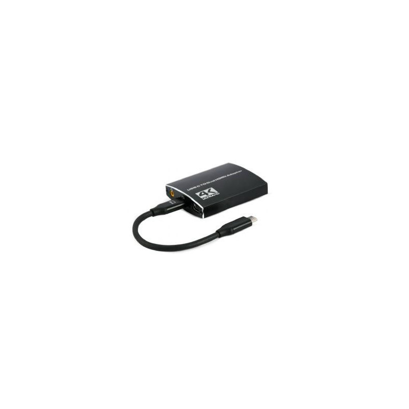 I / O ADAPTER USB-C TO HDMI / DUAL A-CM-HDMIF2-01 GEMBIRD