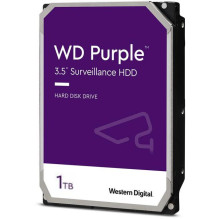 HDD, WESTERN DIGITAL, Purple, 1TB, SATA 3.0, 64 MB, 5400 rpm, 3,5&quot;, WD11PURZ