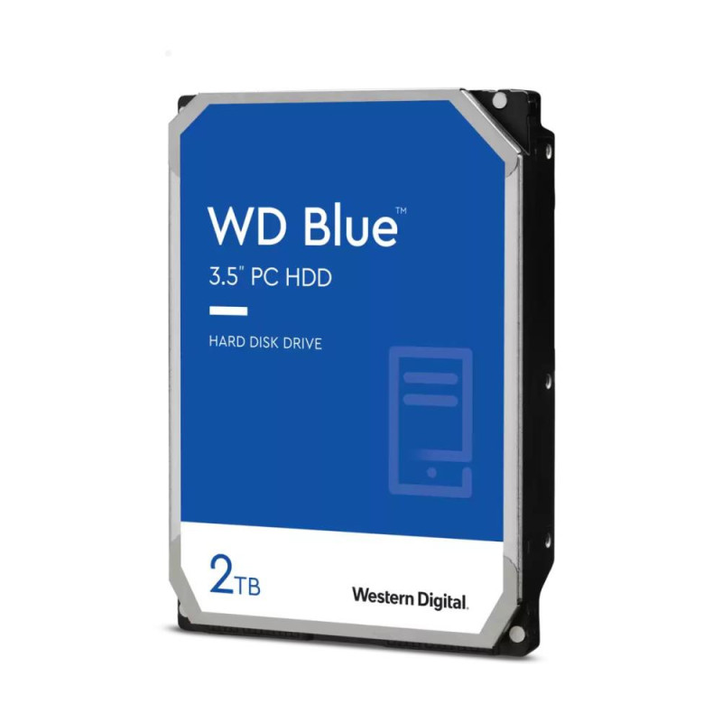 HDD, WESTERN DIGITAL, Blue, 2TB, SATA 3.0, 256 MB, 7200 rpm, 3,5&quot;, WD20EZBX