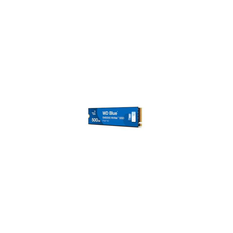 SSD, WESTERN DIGITAL, Blue SN5000, 500GB, M.2, PCIe Gen4, NVMe, Rašymo greitis 4000 MB/s, Skaitymo greitis 5000 MB/s, 2,