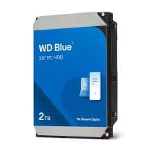 HDD, WESTERN DIGITAL, Blue, 2TB, SATA 3.0, 64 MB, 5400 rpm, 3,5&quot;, WD20EARZ