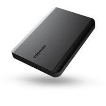 External HDD, TOSHIBA, Canvio Basics 2022, HDTB520EK3AA, 2TB, USB 3.2, Colour Black, HDTB520EK3AA