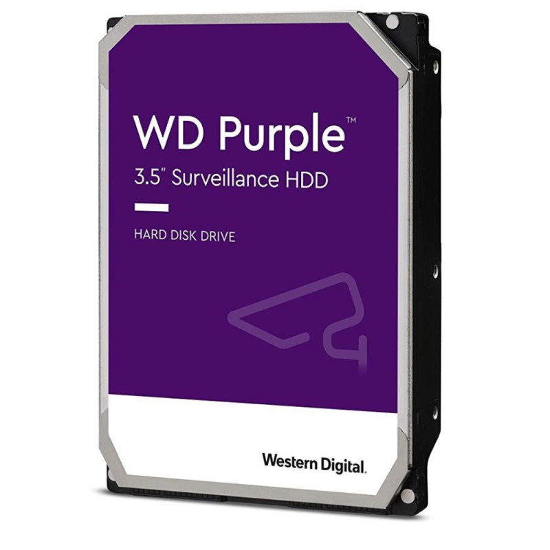 HDD, WESTERN DIGITAL, Purple, 4TB, SATA, 256 MB, 3,5&quot;, WD43PURZ