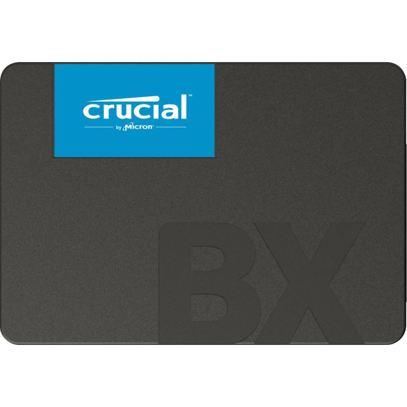 SSD, CRUCIAL, BX500, 2TB, SATA 3.0, Write speed 500 MBytes / sec, Read speed 540 MBytes / sec, 2,5&quot;, TBW 720 TB, MT