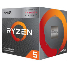 CPU, AMD, Desktop, Ryzen 5, 4600G, Renoir, 3700 MHz, Cores 6, 8MB, Socket SAM4, 65 Watts, BOX, 100-100000147BOX