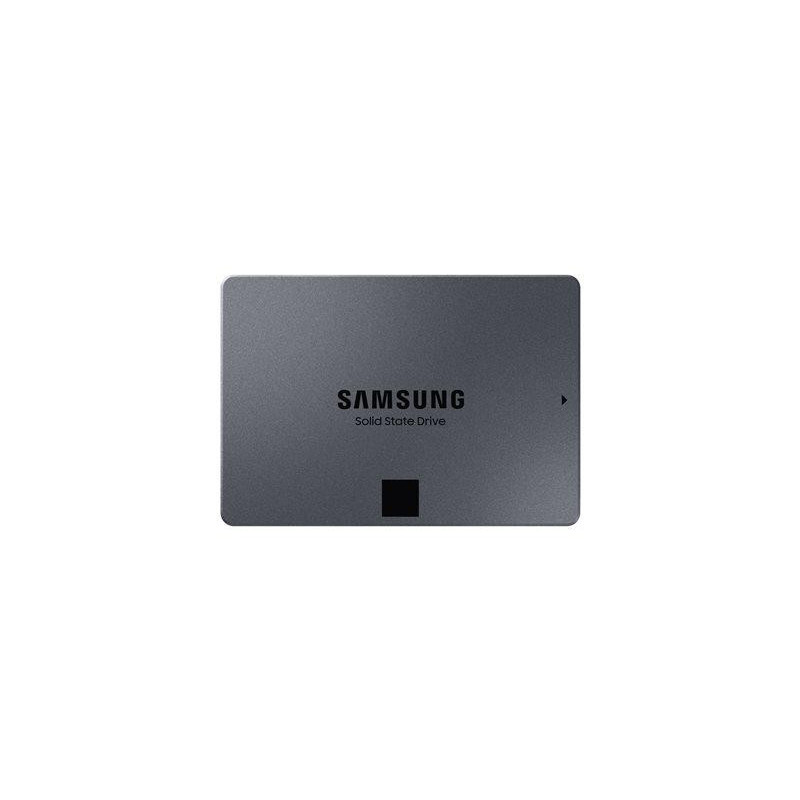 SSD, SAMSUNG, 870 QVO, 2TB, SATA 3.0, Write speed 530 MBytes / sec, Read speed 560 MBytes / sec, TBW 720 TB, MTBF 150000