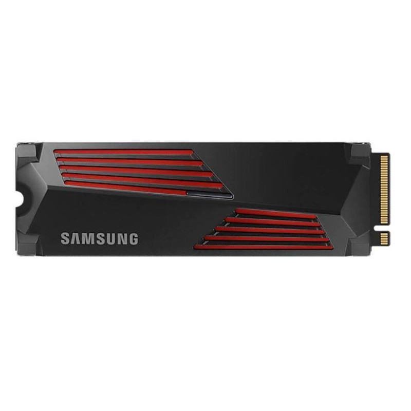 SSD, SAMSUNG, 990 PRO with Heatsink, 1TB, M.2, PCIE, NVMe, MLC, Write speed 6900 MBytes / sec, Read speed 7450 MBytes / 