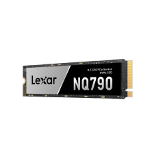 SSD, LEXAR, NQ790, 4TB, Heatsink M.2, PCIe Gen4, NVMe, Write speed 6000 MBytes / sec, Read speed 7000 MBytes / sec, MTBF