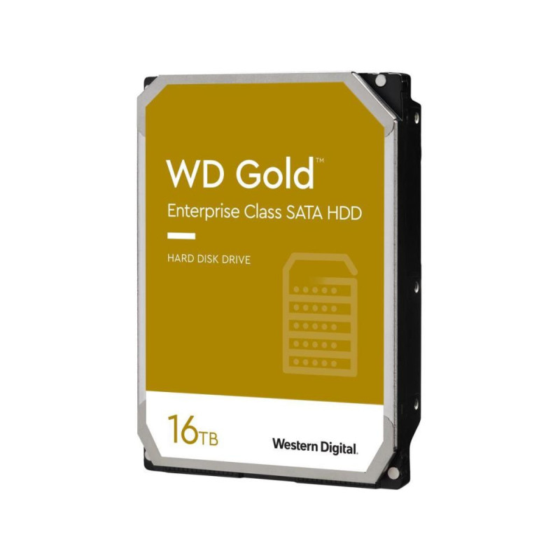 HDD, WESTERN DIGITAL, Gold, 16TB, SATA 3.0, 512 MB, 7200 rpm, 3,5&quot;, WD161KRYZ