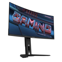 LCD Monitor, GIGABYTE, MO34WQC EK, 34&quot;, Gaming / 21 : 9, Panel OLED, 3440x1440, 21:9, 175 ??, 0.03 ms, Speakers, MO