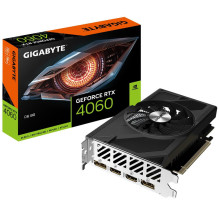 Vaizdo plokštė, GIGABYTE, NVIDIA GeForce RTX 4060, 8 GB, GDDR6, 128 bitų, PCIE 4.0 16x, dviejų lizdų ventiliatorius, 2xH