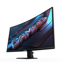 LCD Monitor, GIGABYTE, GS27FC Gaming Monitor, 27&quot;, Gaming / Curved, Panel VA, 1920x1080, 16:9, 180Hz, Matte, 1 ms, 