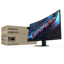 LCD Monitor, GIGABYTE, GS27FC Gaming Monitor, 27&quot;, Gaming / Curved, Panel VA, 1920x1080, 16:9, 180Hz, Matte, 1 ms, 