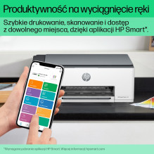 HP Smart Tank 580 All-in-One Printer, Home and home office, Print, copy, scan, Wireless High-volume printer tank Print f