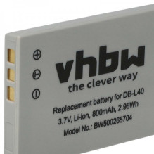 Battery for Sanyo like DB-L40 / DB-L40AU