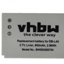 Battery for Sanyo like DB-L40 / DB-L40AU