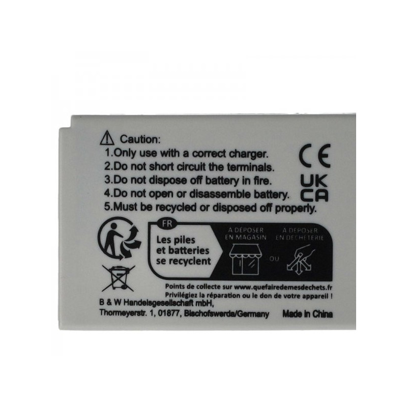 Battery for Sanyo like DB-L40 / DB-L40AU