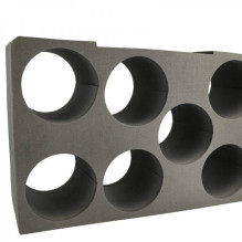 Foam cartridge insert for Bosch Sortimo L-Boxx 374 and others for 7 cartridges