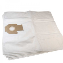 5x vacuum cleaner bags micro fleece like 302004004 for Nilfisk Attix 550 etc.