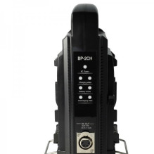 Dual charger with XLR connection for Sony V-mount batteries