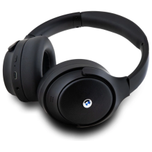 BMW Bluetooth ANC On-Ear Headphones BMBHKL601SSLVK Black / Black Metal Logos