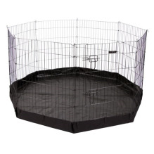 KERBL Run, large 8-piece modular playpen for dogs, cats, rabbits and rodents - 57x78 cm