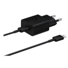 Samsung – EP-T1510XBE Samsung USB-C 15W kelioninis įkroviklis + USB-C duomenų kabelis juodas