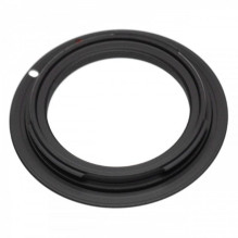 Lens adapter for M42 lenses on Canon EOS R cameras, black