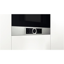 Bosch BFR634GS1 mikrobangų krosnelė Integruota 21 L 900 W Nerūdijantis plienas