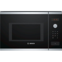 Bosch Serie 4 BFL553MS0 mikrobangų krosnelė Integruota kombinuota mikrobangų krosnelė 25 L 900 W Juoda, Nerūdijantis pli