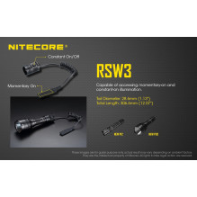 NITECORE Pressure Switch for MH12 V2, NEW P12, NEW P30, MH12S RSW3