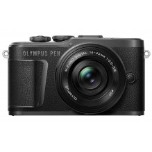 Olympus PEN E-PL10 + ED 14-42mm EZ PANCAKE (Black)