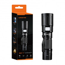 Flashlight Superfire X60-T, 1500lm, USB