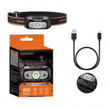 Headlamp Superfire HL05-E, 120lm, USB