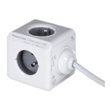 Extender - Allocacoc PowerCube Extended, 3 M, 4 AC Sockets