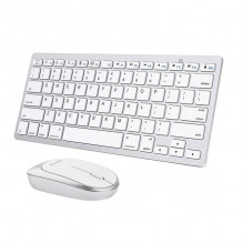 Pelės ir klaviatūros derinys Omoton KB066 30 (sidabrinis)