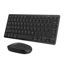 Pelės ir klaviatūros derinys Omoton (juoda)