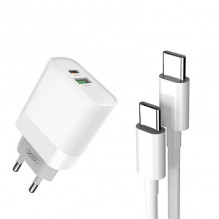 Wall Charger with + USB-C...