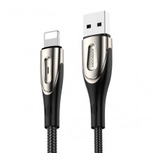 USB laidas, skirtas Lightning Joyroom Sharp S-M411 2.4A, 3m (juodas)