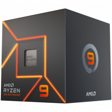 AMD CPU Desktop Ryzen 9 12C/ 24T 7900 (5,4 GHz Max Boost, 76MB, 65W, AM5) dėžutė su Radeon Graphics ir Wraith Prism Cool