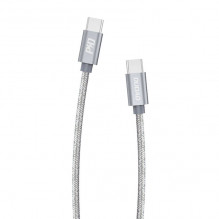 USB-C į USB-C laidas Dudao L5ProC PD 45W, 1m (pilkas)