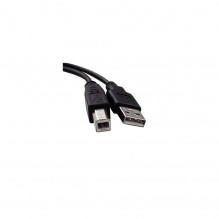 Laidas USB AM/ BM 2.0V Black 1,8m