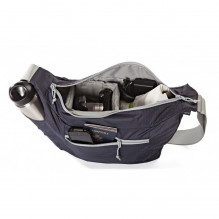 Dėklas Lowepro Photo Sport Shoulder 12L Purple/ Grey