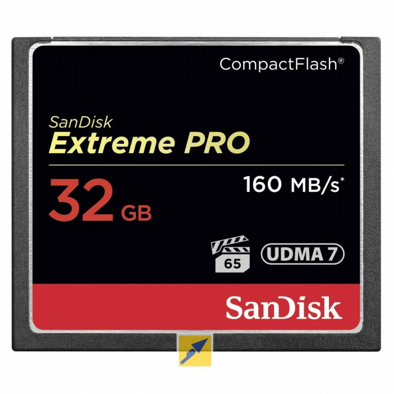 Memory card SanDisk CF 32 GB Extreme PRO 160MB/ s*