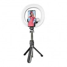 Selfie stick/ tripod Puluz with LED light ring